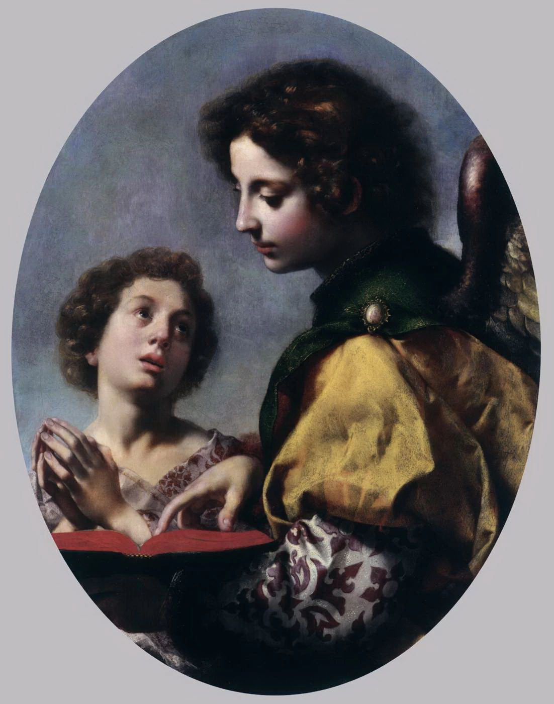 Angelo custode che insegna al bambino cristiano - Szépmûvészeti Múzeum, Budapest